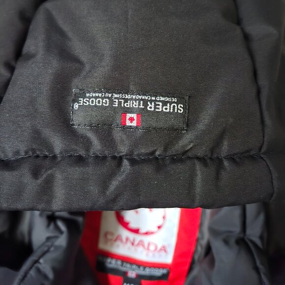 Canada Weathergear Black Hooded Parka - Picture 9 of 16